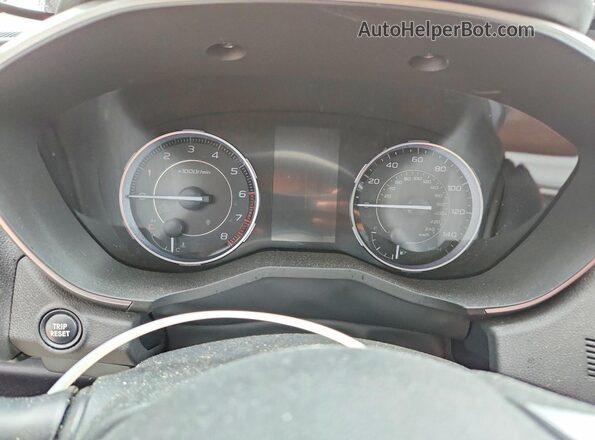 4S4WMARD5K3461749 2019 SUBARU ASCENT Темно-бордовый Вид щитка приборов
