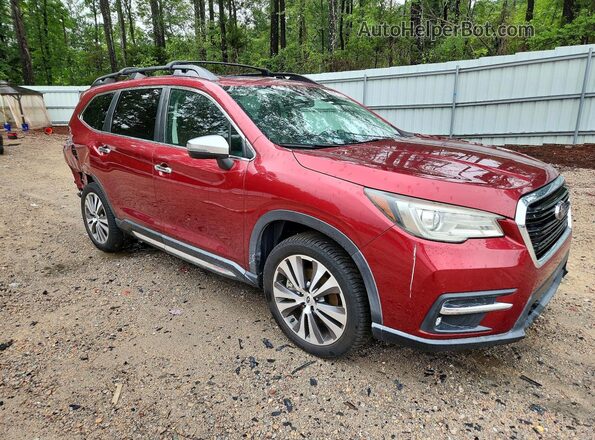 4S4WMARD5K3461749 2019 SUBARU ASCENT Темно-бордовый Передняя правая четверть