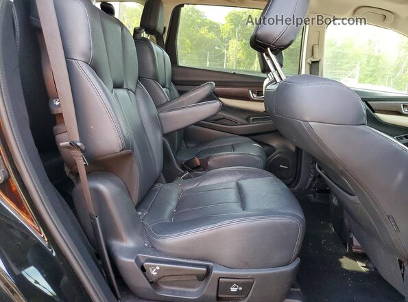 4S4WMARD5M3475878 2021 SUBARU ASCENT Black უკანა სავარძლების ხედი