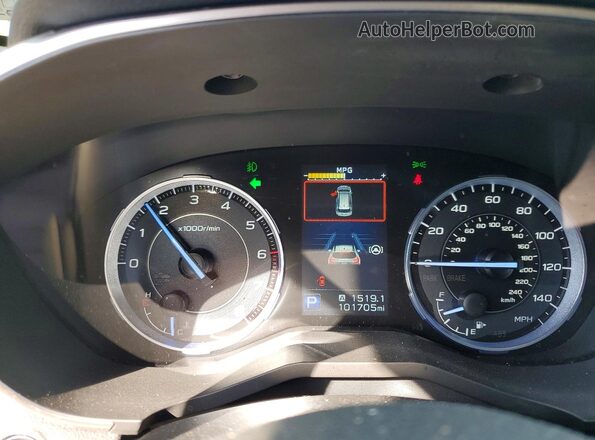 4S4WMARD5M3475878 2021 SUBARU ASCENT Black ხელსაწყოთა პანელის ხედი