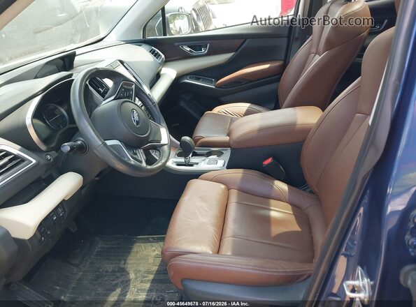 4S4WMARD6K3426394 2019 SUBARU ASCENT Blue Front interior view