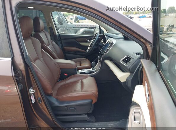 4S4WMARD6K3429005 2019 SUBARU ASCENT Brown Widok wnętrza z przodu