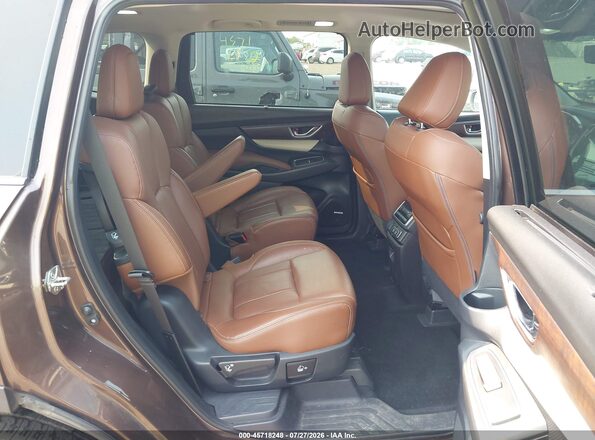 4S4WMARD6K3429005 2019 SUBARU ASCENT Brown Widok naklejki z numerem VIN