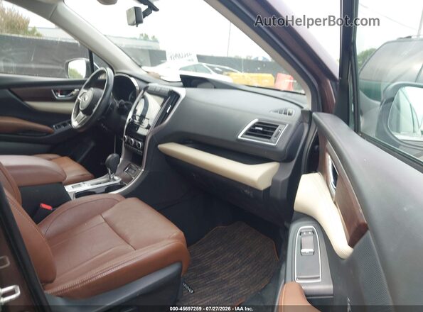 4S4WMARD6K3482450 2019 SUBARU ASCENT Brown Вид салону спереду