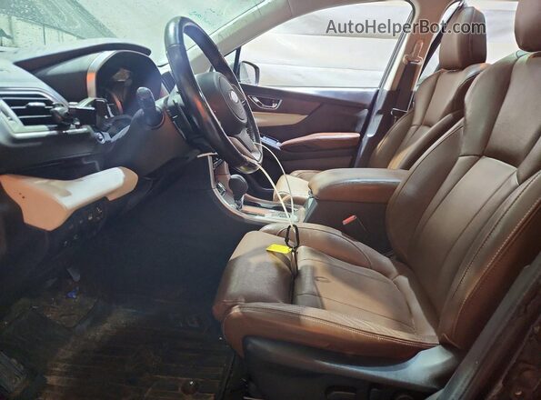4S4WMARD8L3423093 2020 SUBARU ASCENT Black Вид салону спереду