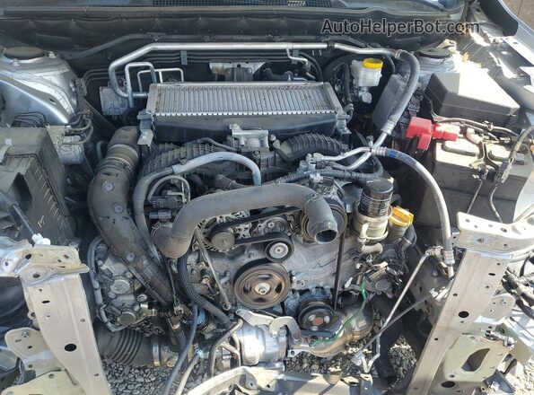 4S4WMARD8M3428103 2021 SUBARU ASCENT Silver Engine compartment view