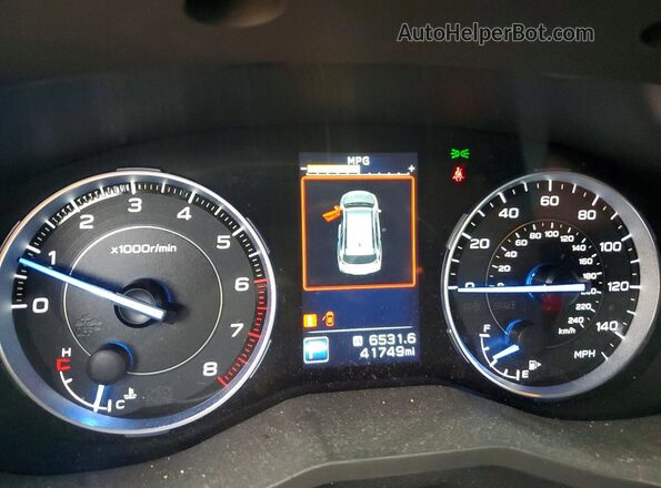 4S4WMARD8N3451236 2022 SUBARU ASCENT Gray Vista del cuadro de instrumentos