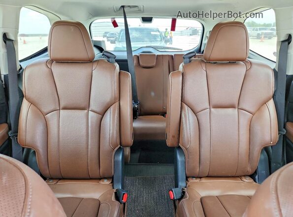 4S4WMARD9K3476030 2019 SUBARU ASCENT Blue Widok tylnych siedzeń
