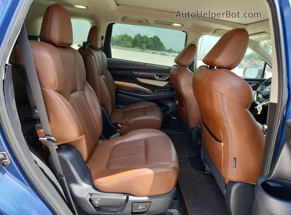 4S4WMARD9K3476030 2019 SUBARU ASCENT Blue Widok wnętrza z tyłu