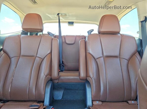 4S4WMARDXM3455514 2021 SUBARU ASCENT White უკანა სავარძლების ხედი