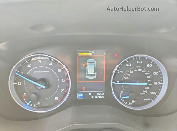 4S4WMARDXM3470983 2021 SUBARU ASCENT Black Instrument cluster view