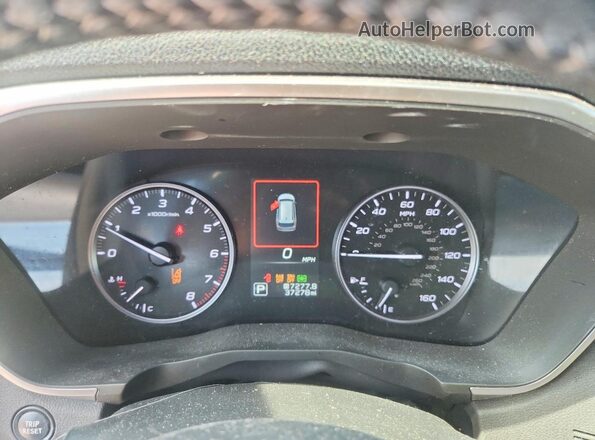 4S4WMASD6P3429135 2023 SUBARU ASCENT Blue Instrument cluster view