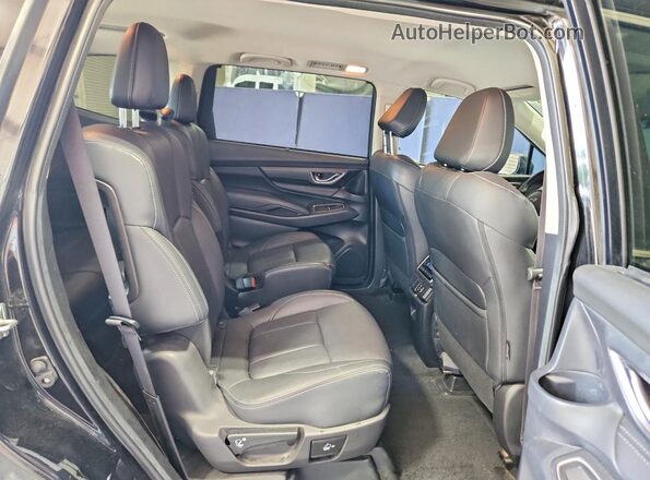 4S4WMASD9P3408764 2023 SUBARU ASCENT Black Вид задньої частини салону