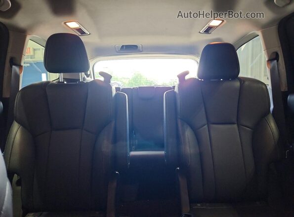 4S4WMASD9P3408764 2023 SUBARU ASCENT Black Вид задніх сидінь