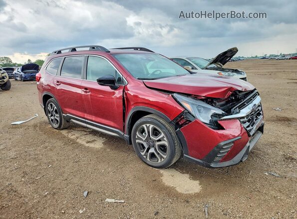 4S4WMAUD0R3456136 2024 SUBARU ASCENT Red წინა მარჯვენა