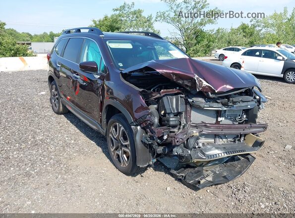 4S4WMAUD2S3424343 2025 SUBARU ASCENT Maroon Вид спереду