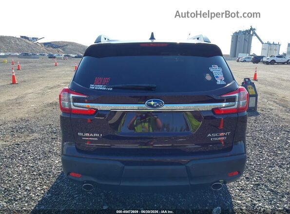 4S4WMAUD2S3424343 2025 SUBARU ASCENT Maroon 