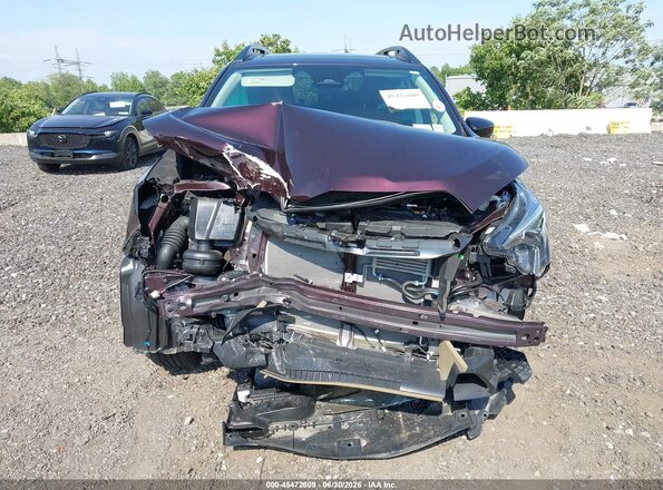 4S4WMAUD2S3424343 2025 SUBARU ASCENT Maroon Вид щитка приладів