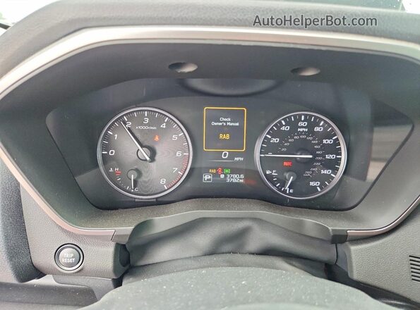 4S4WMAUD3S3433925 2025 SUBARU ASCENT Gray Instrument cluster view