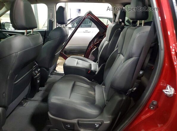 4S4WMAWD2S3407670 2025 SUBARU ASCENT Red Vista de los asientos traseros