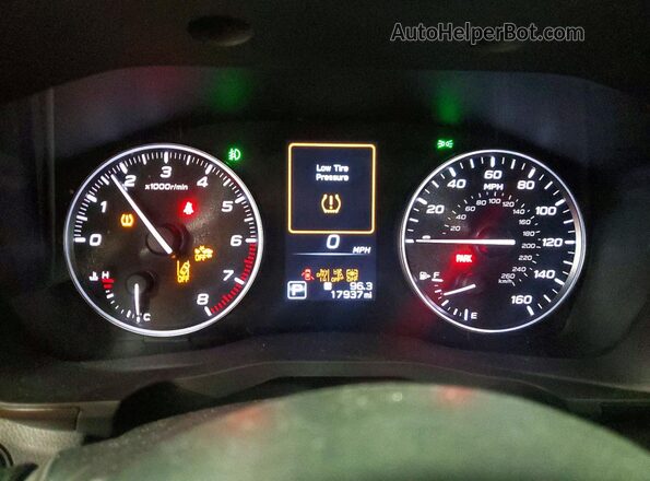 4S4WMAWD2S3407670 2025 SUBARU ASCENT Red Vista del cuadro de instrumentos