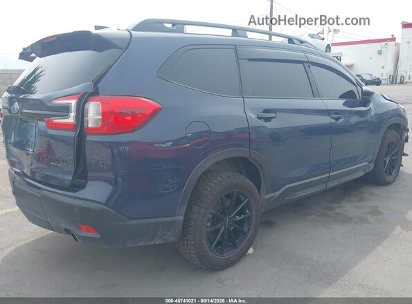 4S4WMAWD3S3436546 2025 SUBARU ASCENT Синий Задняя правая четверть