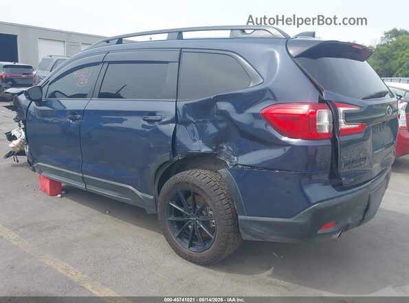 4S4WMAWD3S3436546 2025 SUBARU ASCENT Синий Задняя левая четверть