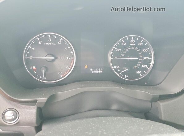 4S4WMAWD4S3423563 2025 SUBARU ASCENT Зеленый Вид щитка приборов