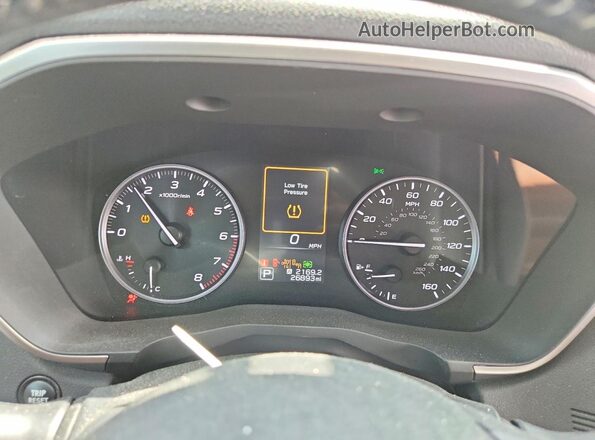 4S4WMAWD5R3417703 2024 SUBARU ASCENT Green Vista del cuadro de instrumentos