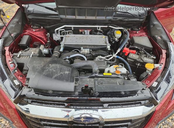 4S4WMAWD6R3465968 2024 SUBARU ASCENT Red Vista interior trasera