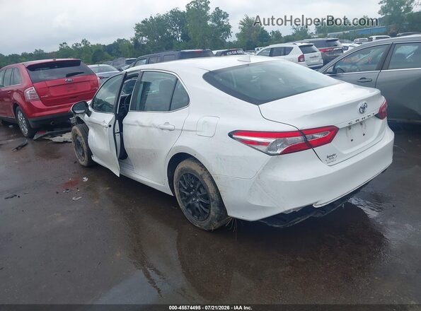 4T1A11AK7LU921082 2020 TOYOTA CAMRY Белый Задняя левая четверть