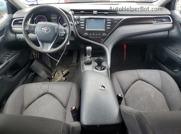 4T1B11HK1JU619617 2018 TOYOTA CAMRY Blue 