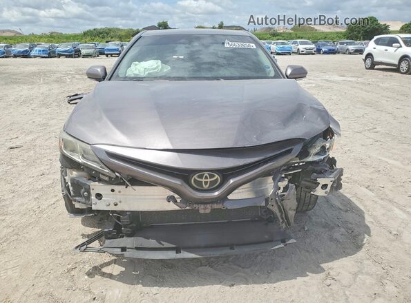 4T1B11HK2JU005241 2018 TOYOTA CAMRY Угольный Вид спереди