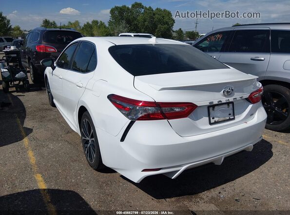 4T1B11HK2KU810237 2019 TOYOTA CAMRY Белый Задняя левая четверть