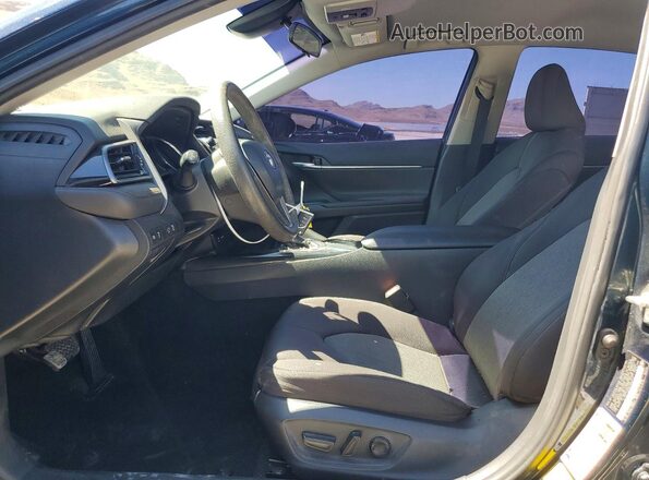 4T1B11HK2KU828043 2019 TOYOTA CAMRY Blue Սալոնի դիմացի տեսք