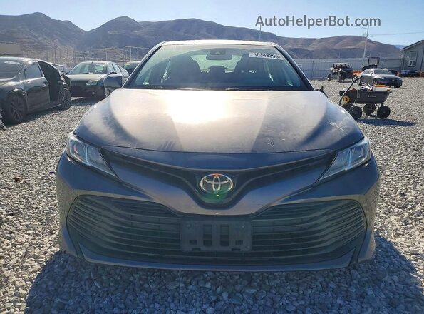 4T1B11HK3JU568122 2018 TOYOTA CAMRY Gray Vista frontal