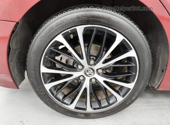 4T1B11HK3JU616749 2018 TOYOTA CAMRY Бордовый 