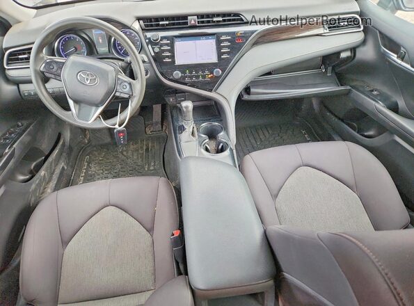 4T1B11HK3KU284541 2019 TOYOTA CAMRY Brown Dashboard view