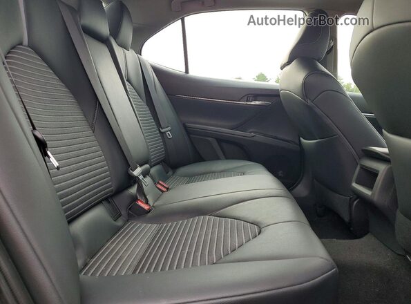 4T1B11HK3KU809890 2019 TOYOTA CAMRY Синий Вид задних сидений