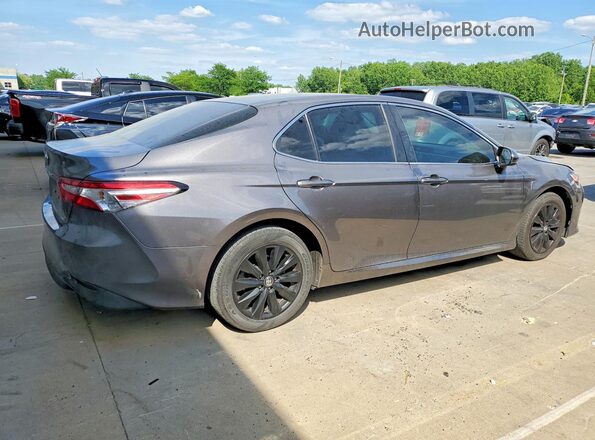 4T1B11HK4JU602004 2018 TOYOTA CAMRY Gray უკანა მარჯვენა