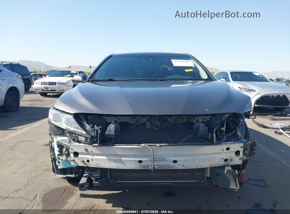 4T1B11HK4KU267828 2019 TOYOTA CAMRY Gray Вид задньої частини салону