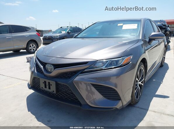 4T1B11HK4KU843501 2019 TOYOTA CAMRY Gray Vista frontal