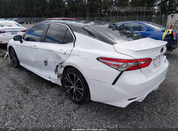 4T1B11HK5JU025113 2018 TOYOTA CAMRY White Tył lewy