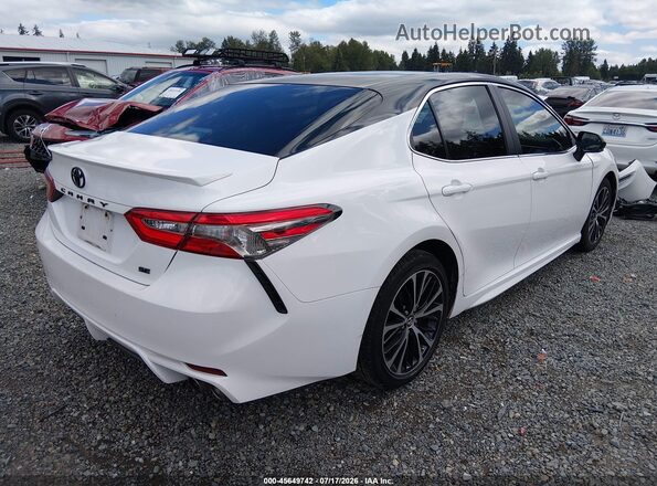 4T1B11HK5JU025113 2018 TOYOTA CAMRY White Tył prawy