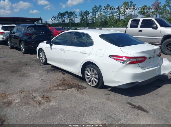 4T1B11HK5JU034541 2018 TOYOTA CAMRY White Tył lewy