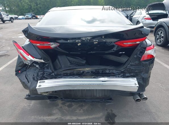 4T1B11HK5JU587352 2018 TOYOTA CAMRY Black Вид спереду