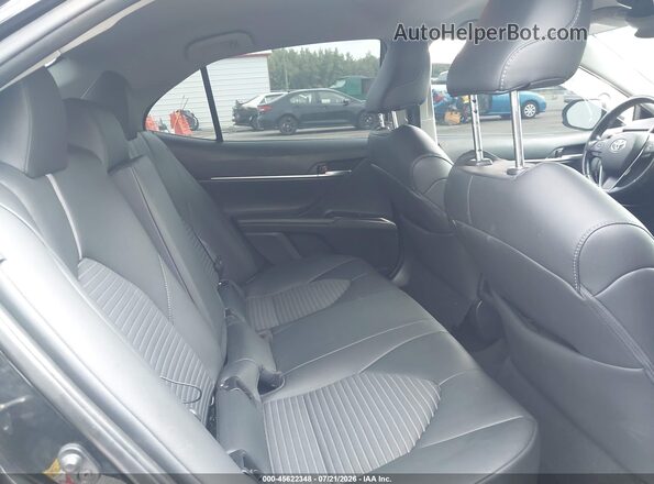 4T1B11HK5JU587352 2018 TOYOTA CAMRY Black Вид наклейки з VIN-кодом