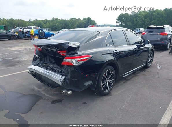 4T1B11HK5JU587352 2018 TOYOTA CAMRY Black Задня права чверть