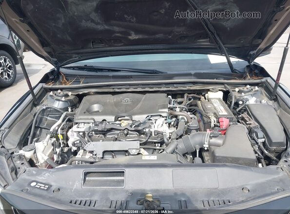 4T1B11HK5JU587352 2018 TOYOTA CAMRY Black Вид ззаду