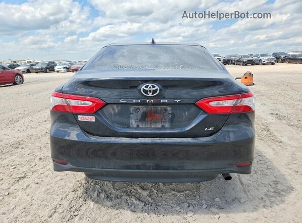 4T1B11HK5KU199877 2019 TOYOTA CAMRY Black Հետևի տեսք